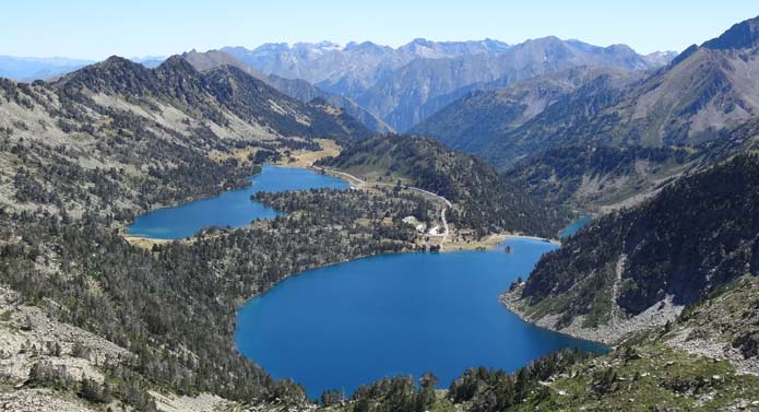 The lakes of Néouvielle near Saint-Lary-Soulan.