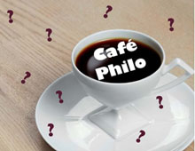 Petite illustration pour un café philo.