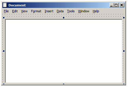 Une fenêtre codée en Visual Basic. Illustration pour le stage à la Nouvelle République du Centre-Ouest.